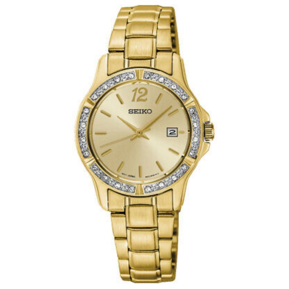 Authentic Seiko Gold Crystal Watch (Women’s)